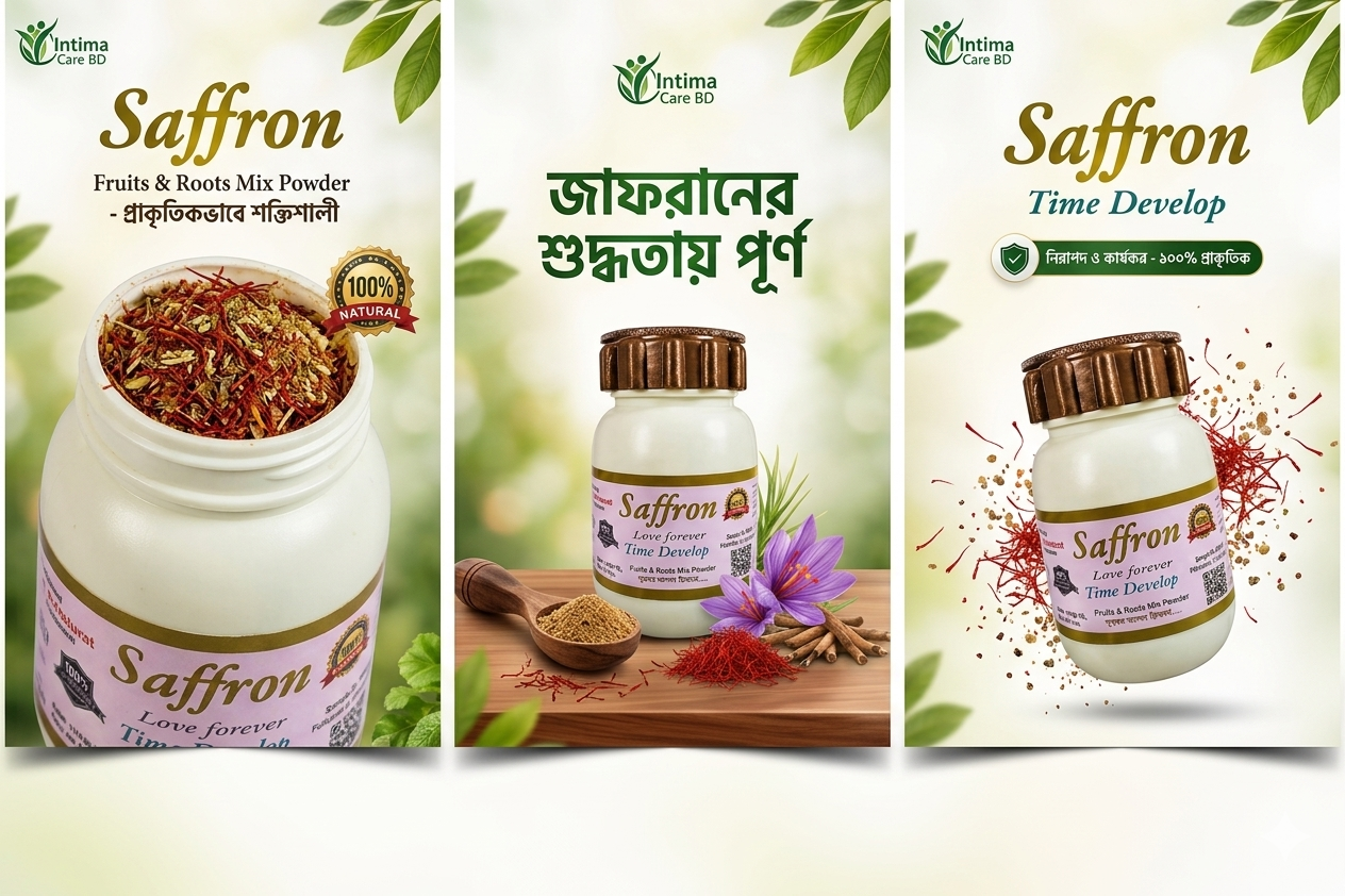 Saffron Fruits & Roots Mix Powder